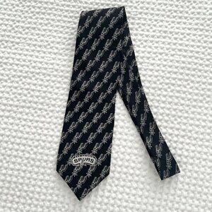 Vintage San Antonio Spurs Logo Tie Y2K